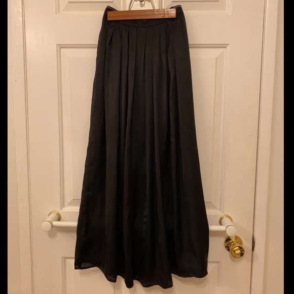 Satin midi skirt by “Propoganda” from the Vancouver boutique, Plenty - Picture 2 of 3